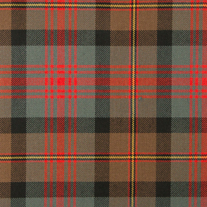 16oz Heavyweight Tartan Fabric   MacLennan / Logan weathered
