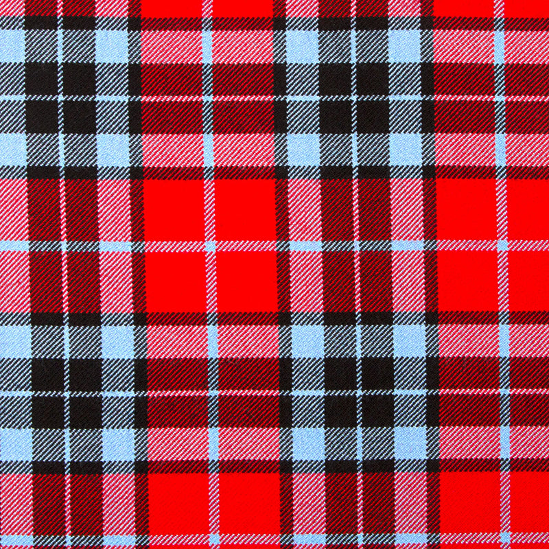 16oz Heavyweight Tartan Fabric   MacTavish modern (aka Thompson Red)