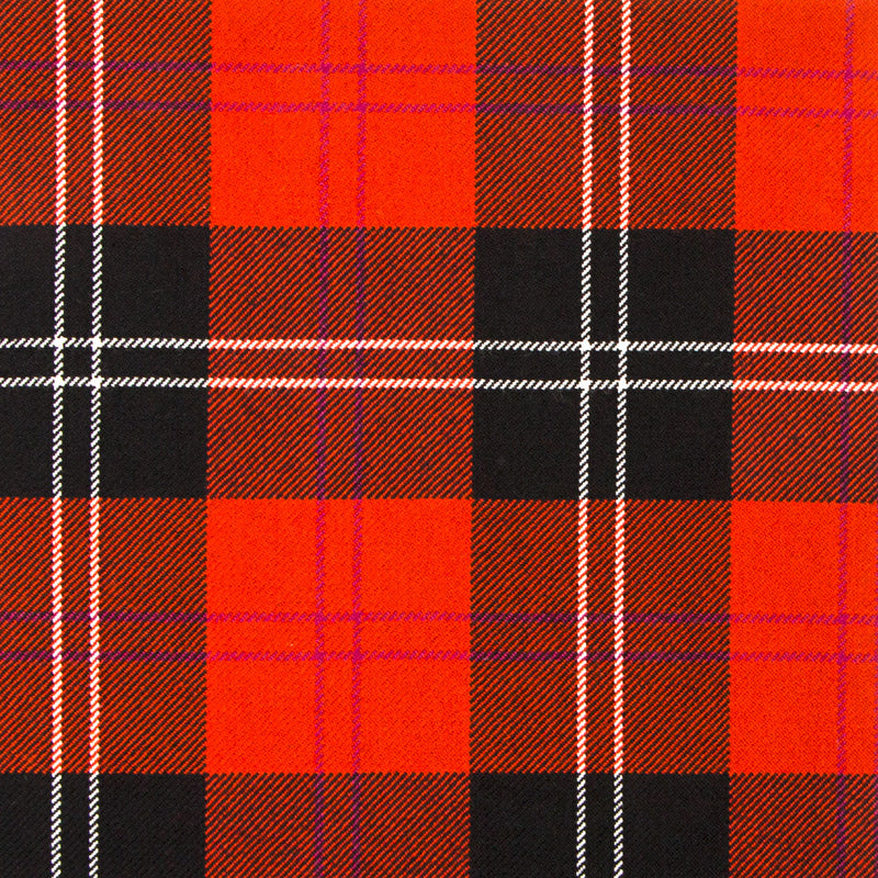16oz Heavyweight Tartan Fabric   Ramsay Red ancient