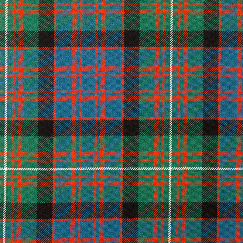 16oz Heavyweight Tartan Fabric   MacDonald of Glengarry ancient