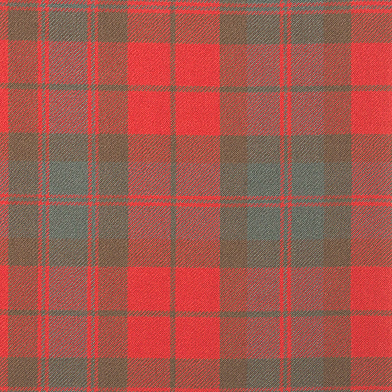 16oz Heavyweight Tartan Fabric   Fraser Clan weathered