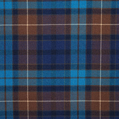 16oz Heavyweight Tartan Fabric   Buchanan Blue