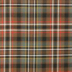 16oz Heavyweight Tartan Fabric   Scott Green weathered