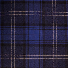 16oz Heavyweight Tartan Fabric   Highland Granite Navy