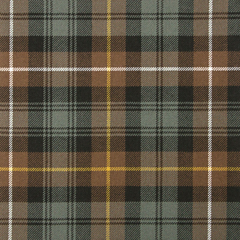 16oz Heavyweight Tartan Fabric   Campbell of Argyll weathered