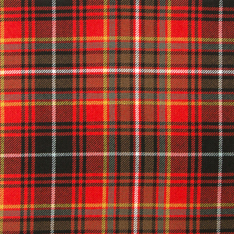 16oz Heavyweight Tartan Fabric   Innes Red weathered (aka MacInnes)