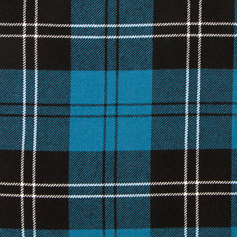 16oz Heavyweight Tartan Fabric   Ramsay Blue ancient