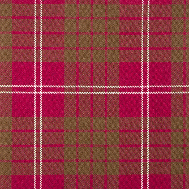 16oz Heavyweight Tartan Fabric   Crawford weathered