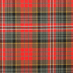 16oz Heavyweight Tartan Fabric   MacPherson Clan weathered