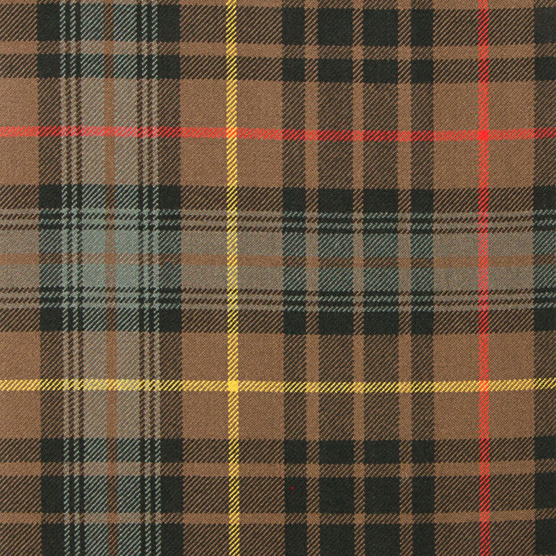 16oz Heavyweight Tartan Fabric   Stewart Hunting weathered