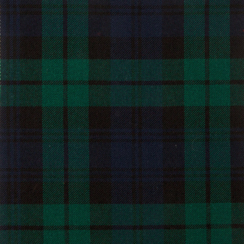 16oz Heavyweight Tartan Fabric   Black Watch modern (aka Campbell, Grant Hunting)
