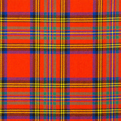 16oz Heavyweight Tartan Fabric   Hepburn ancient