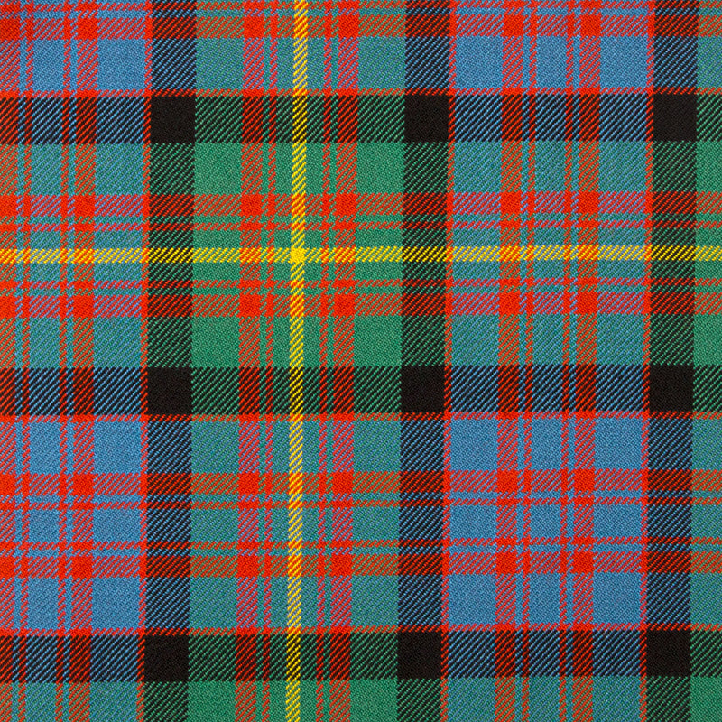 16oz Heavyweight Tartan Fabric   Carnegie ancient
