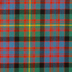 16oz Heavyweight Tartan Fabric   Carnegie ancient