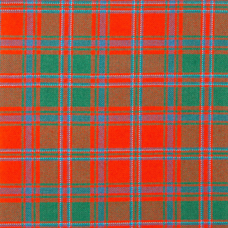 16oz Heavyweight Tartan Fabric   Stewart of Appin Red ancient