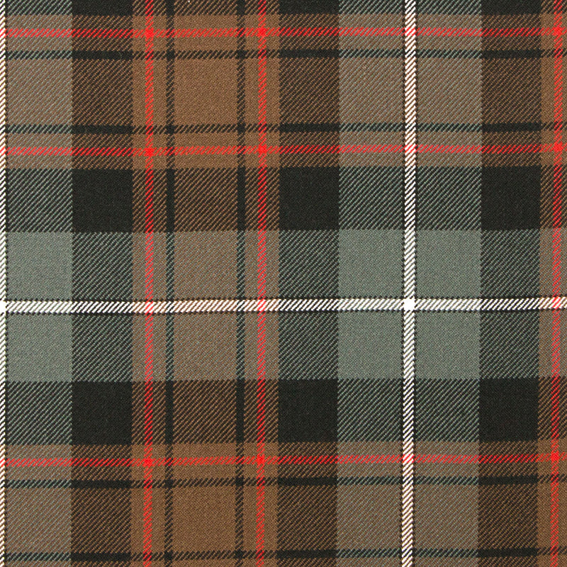 16oz Heavyweight Tartan Fabric   MacRae Hunting weathered