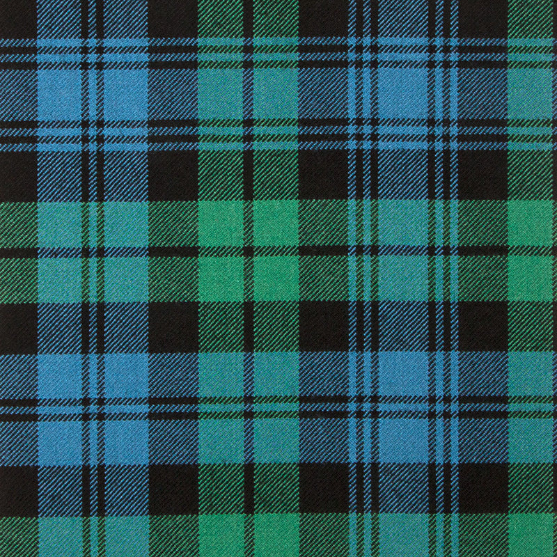 16oz Heavyweight Tartan Fabric   Campbell Clan ancient (aka Black Watch)