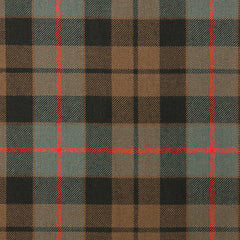 16oz Heavyweight Tartan Fabric   Morrison Green Hunting weathered