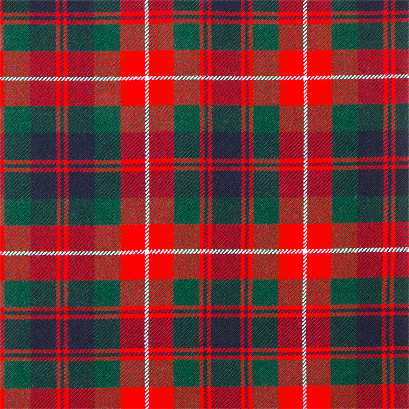 16oz Heavyweight Tartan Fabric   Fraser Lovat modern