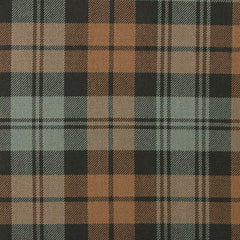 16oz Heavyweight Tartan Fabric   Sutherland Hunting weathered (aka Black Watch / Campbell)