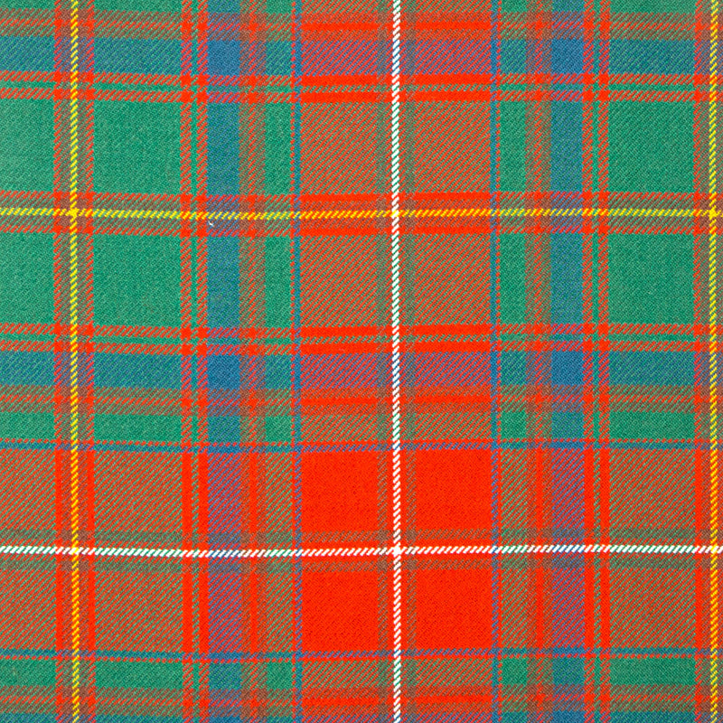 16oz Heavyweight Tartan Fabric   Somerville ancient