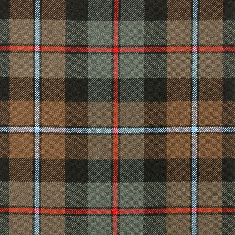 16oz Heavyweight Tartan Fabric   Campbell of Cawdor weathered