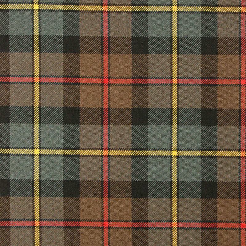 16oz Heavyweight Tartan Fabric   MacLeod of Harris weathered
