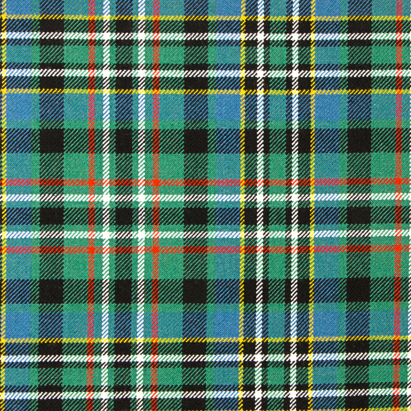 16oz Heavyweight Tartan Fabric   Scott Green ancient