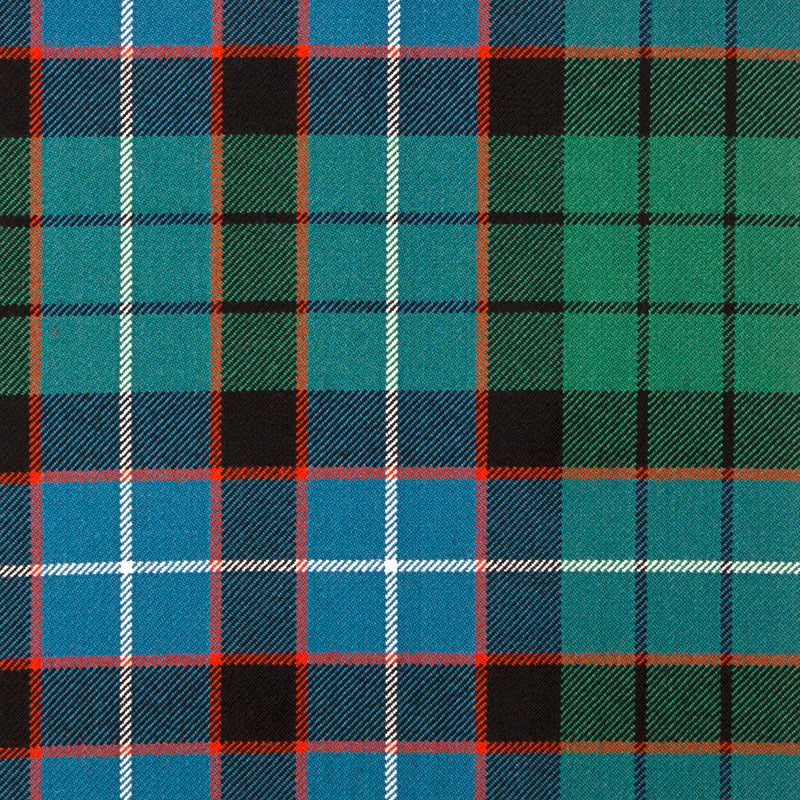 16oz Heavyweight Tartan Fabric   Hunter ancient (aka Galbraith/ Mitchell/ Russell)