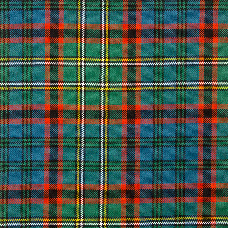 16oz Heavyweight Tartan Fabric   Cunningham Hunting ancient (aka Nicolson Hunting)