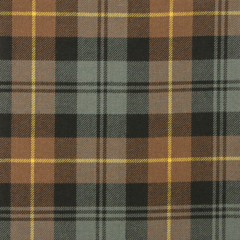 16oz Heavyweight Tartan Fabric   Gordon Clan weathered