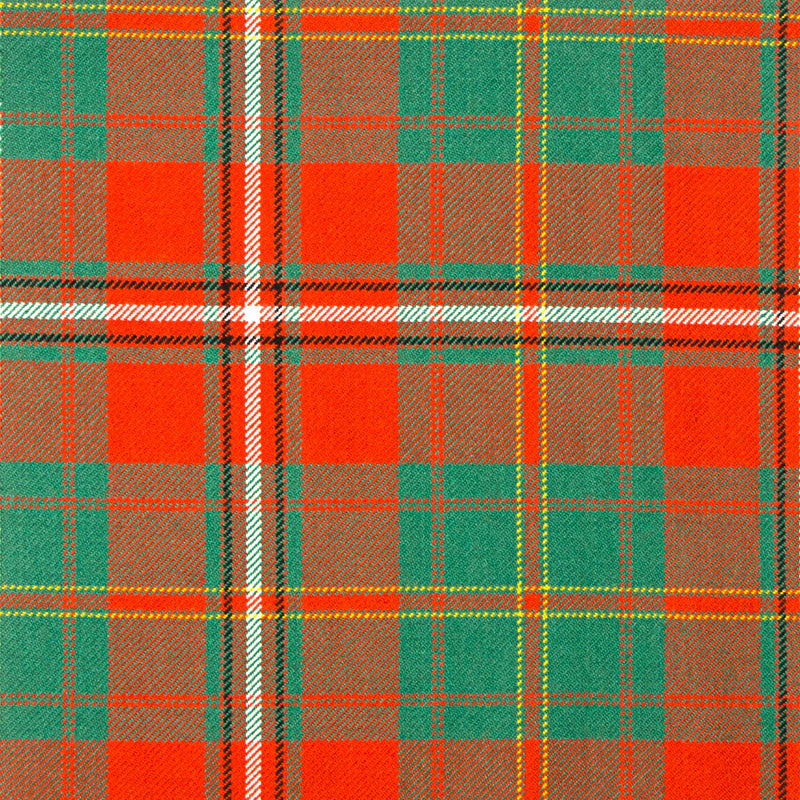 16oz Heavyweight Tartan Fabric   Hay ancient