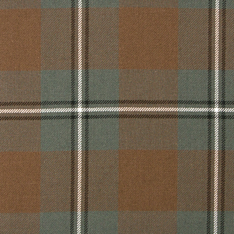 16oz Heavyweight Tartan Fabric   Irvine weathered