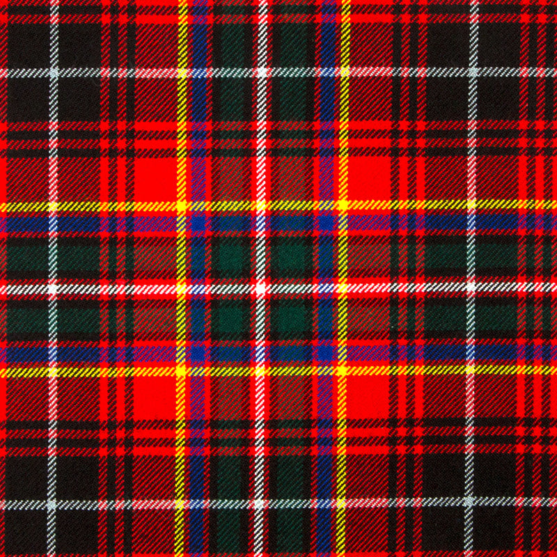 16oz Heavyweight Tartan Fabric   Innes Red modern (aka MacInnes)