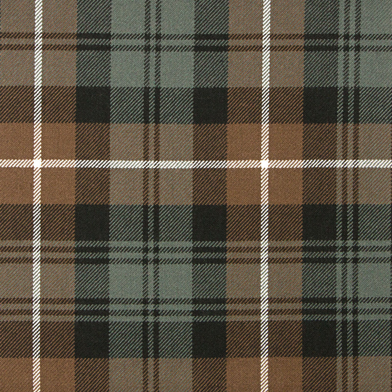 16oz Heavyweight Tartan Fabric   Lamont weathered
