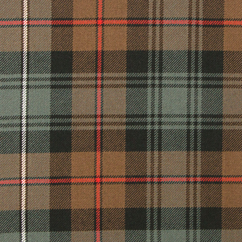 16oz Heavyweight Tartan Fabric   Robertson Hunting weathered