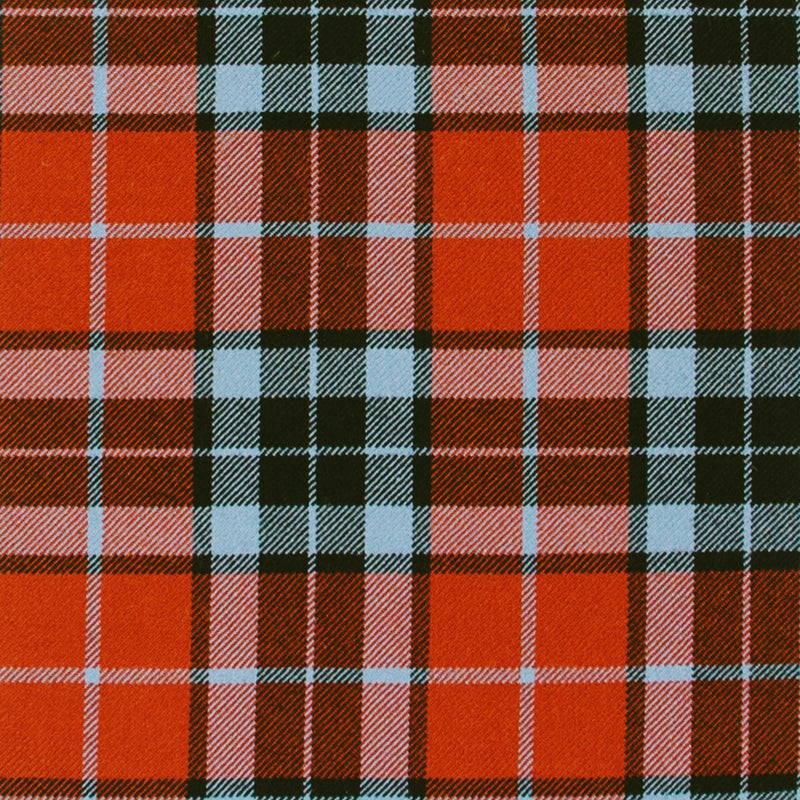16oz Heavyweight Tartan Fabric   Thompson Red (aka MacTavish) ancient
