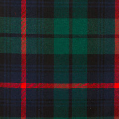 16oz Heavyweight Tartan Fabric   Urquhart Broad Red modern