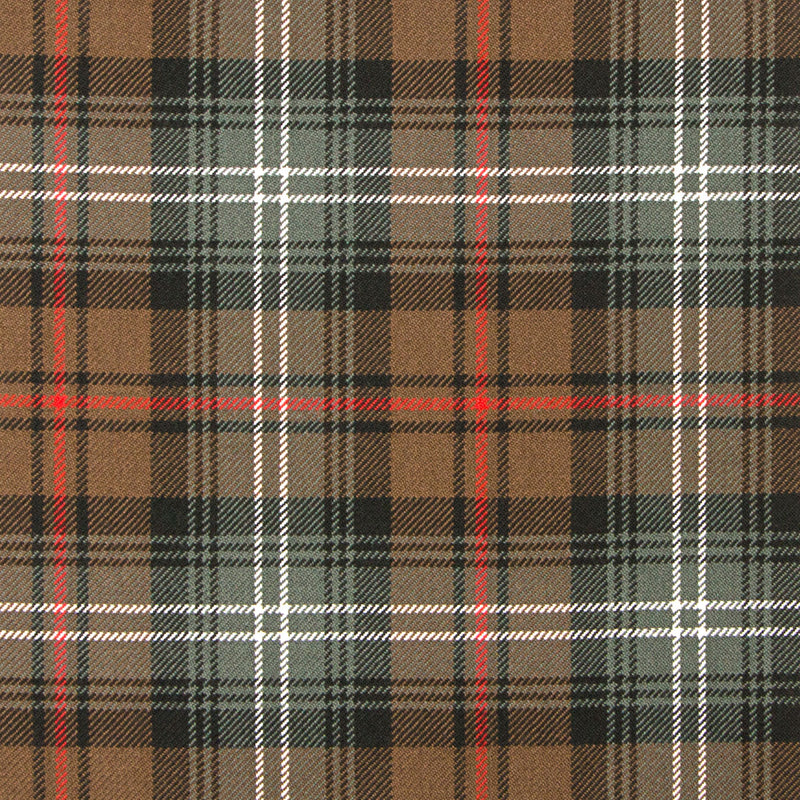 16oz Heavyweight Tartan Fabric   Urquhart weathered