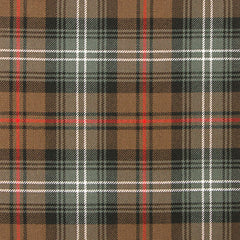 16oz Heavyweight Tartan Fabric   Urquhart weathered