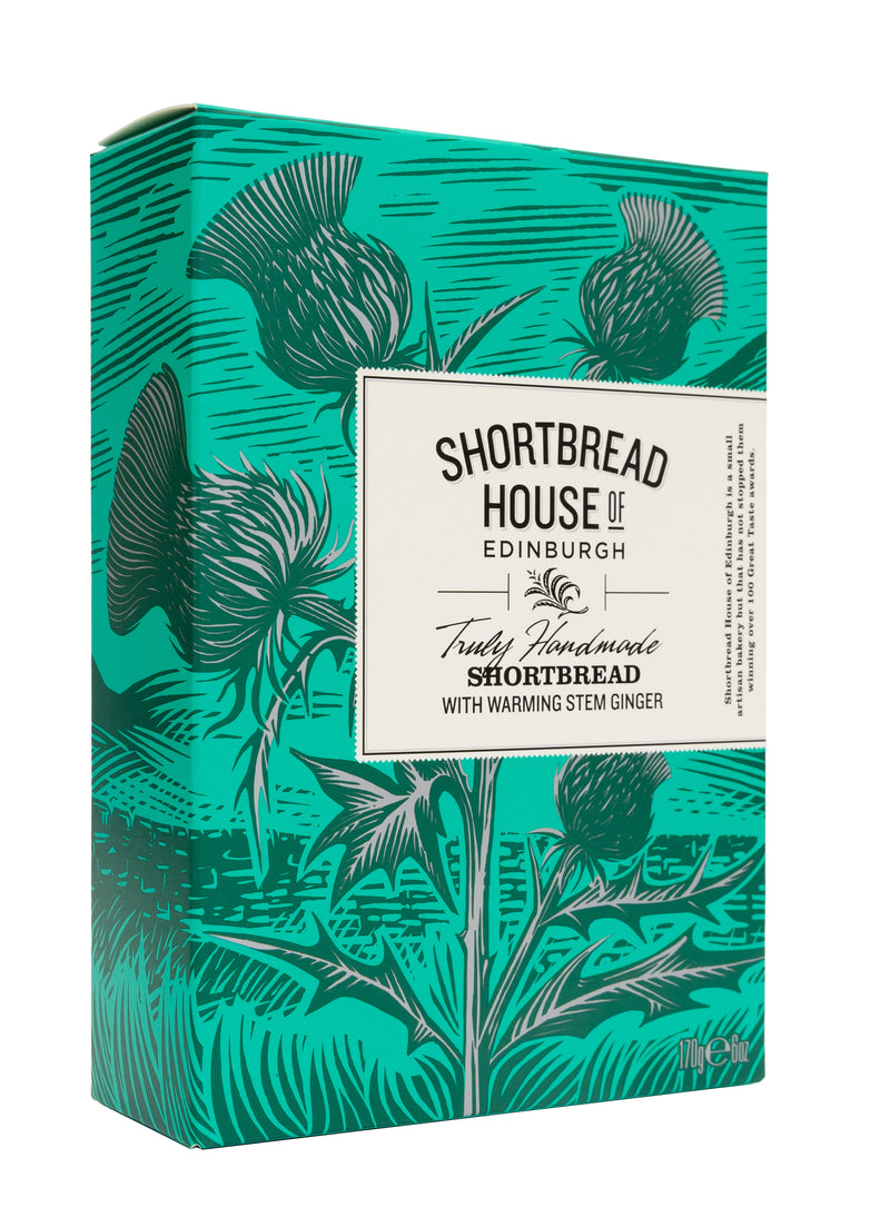 Shortbread Finger Box - Stem Ginger (Case of 12)