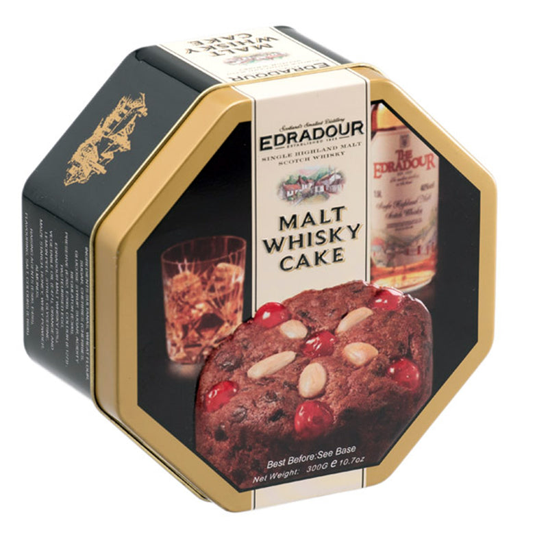 Edradour Single Malt Whisky Cake Tin, 300g (Case of 12)