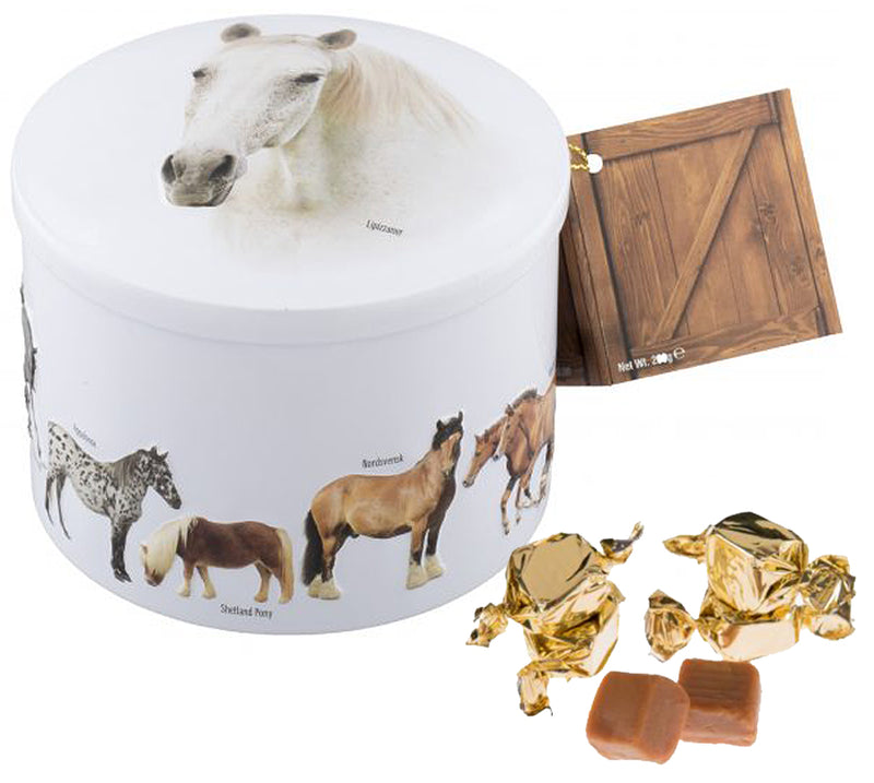 Horses Tin - Vanilla Fudge (Case of 12)