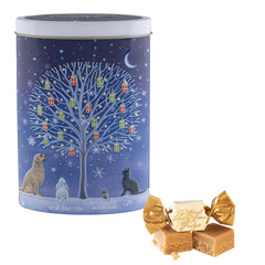 Tree of Gifts Clotted Cream Fudge Tin (Case of 12)