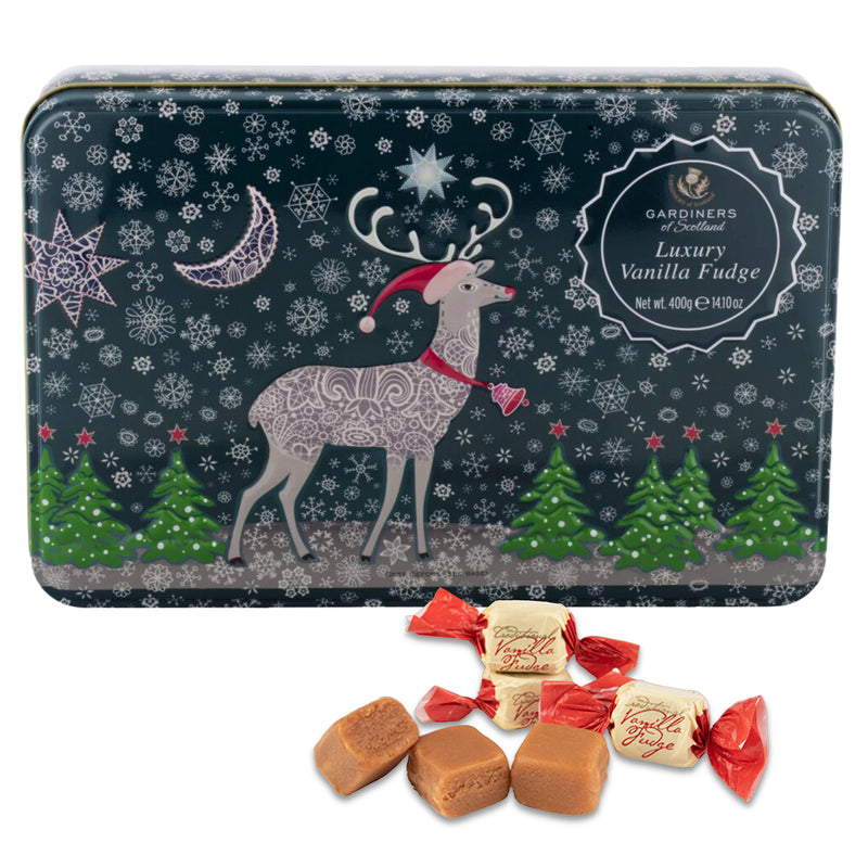Reindeer Tin - Vanilla Fudge (Case of 6)