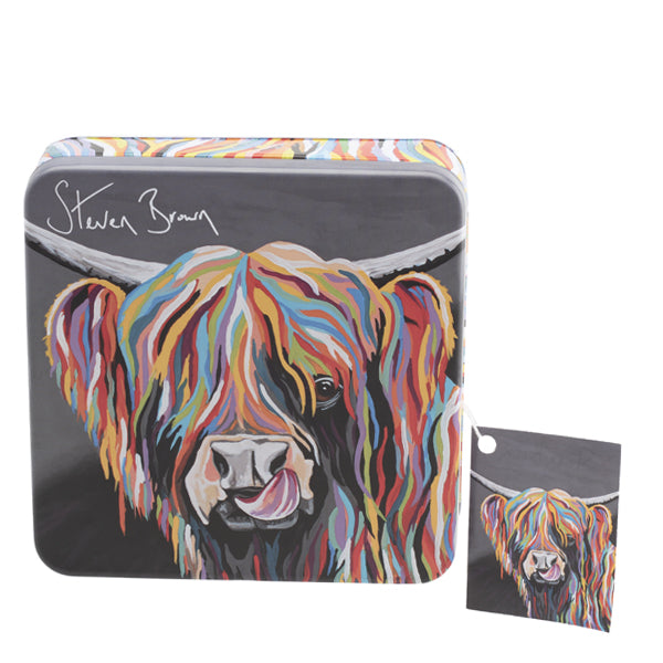 Heather McCoo Vanilla Fudge Tin "Steven Brown Art" (Case/12)