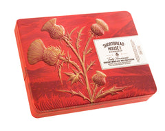 Selection Shortbread Finger Tin - Traditional, Dark Chocolate, Chocolate Orange & Stem Ginger (Case of 8)