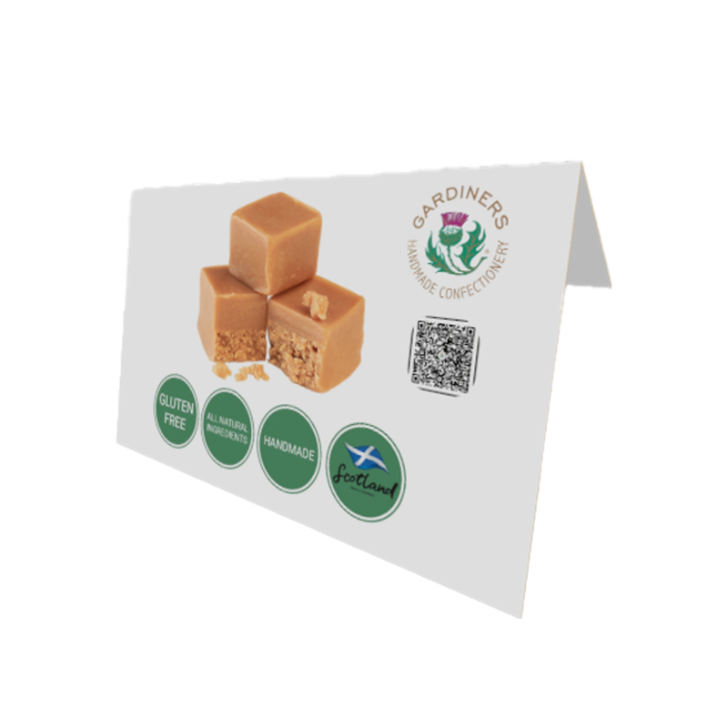 Gardiners POS (Shelf Card + Tent Card)