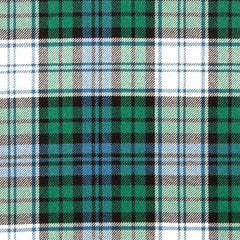 16oz Heavyweight Tartan Fabric   Black Watch Dress ancient