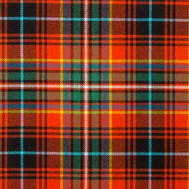 16oz Heavyweight Tartan Fabric   MacInnes Red ancient (aka Innes)